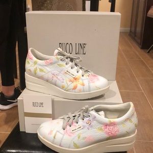 Rico Line floral sneakers